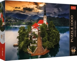 Puzzle TREFL Premium Plus Photo Odyssey – Lago di Bled, 1000 pezzi