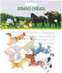 Allegri animali domestici – set di figurine in plastica in sacchetto