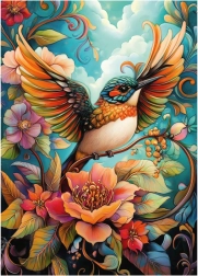 Puzzle DINO Uccellino XL 500 pezzi