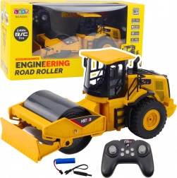 Rullo da costruzione giallo telecomandato