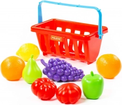 Set di gioco frutta e verdura con cestino