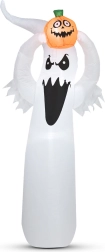 Fantasma gonfiabile di Halloween con illuminazione LED, 180 cm