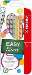 Stabilo EASYcolors set di pastelli per mancini, 6 pezzi