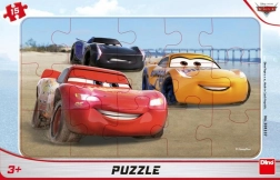 Puzzle Cars 3: Saetta con contorno 25 pezzi