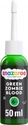 Falsa sangue zombie verde Snazaroo FX