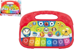 pianola animali per i più piccoli con suoni e melodie 25 cm