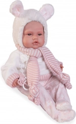 Bambola realistica Antonio Juan - corpo morbido, suoni, 50 cm