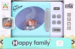 Forno a microonde giocattolo a batterie per bambini HAPPY FAMILY