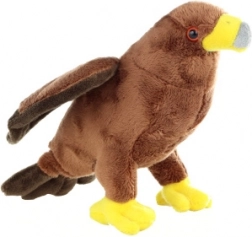 Aquilotto di peluche bruno 16 cm