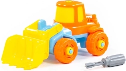 Escavatore didattico per bambini con cacciavite