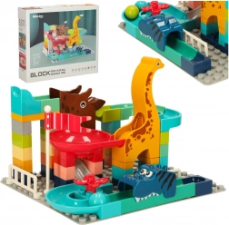 Pista per biglie con 62 pezzi Bibi-inn