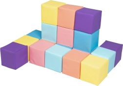 2Kids Toys cubi in schiuma pastello (18 pz)