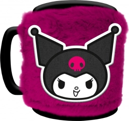 Tazza Kuromi con coprivolpe in peluche rimovibile 440 ml