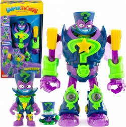 SuperThings Enigma Superbot robot con cattivi e accessori