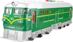 Treno a retrocarica con effetti luminosi e sonori 23 cm