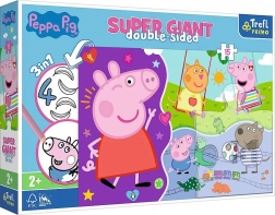 Puzzle gigante da 15 pezzi – scopri la simpatica PEPPA PIG