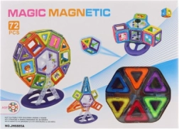 Set di costruzione magnetico 72 pezzi