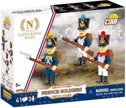 Cobi soldati francesi – set di minifigure delle guerre napoleoniche