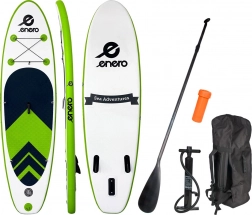 Enero paddleboard 275 × 76 × 10 cm verde/nero/bianco
