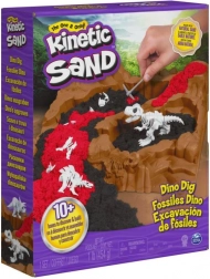 Kinetic Sand – scavi di dinosauri con accessori