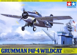 Modello in plastica dell’aereo Grumman F4F-4 Wildcat