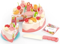 Torta di compleanno Woopie da tagliare con frutta e candeline - 40 pezzi