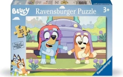 Puzzle Ravensburger Bluey – visita dalla nonna, 35 pezzi