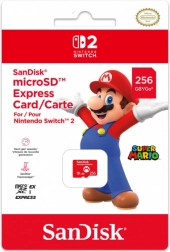 scheda microsd express 256 GB sandisk pro nintendo switch