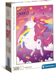 Puzzle Unicorno 500 pezzi CLEMENTONI
