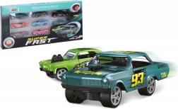 Set di 8 auto in metallo 7,5 cm