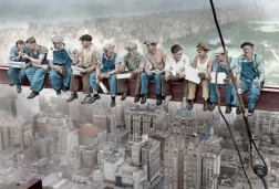 Pittura diamante Colazione a New York 30 × 40 cm