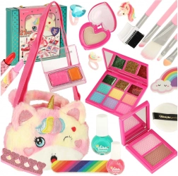 Set trucco unicorno per bambini, 21 pezzi