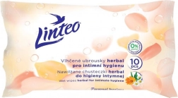 Salviette intime umidificate Linteo Satin 10 pz