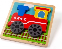 Puzzle a incastro trenino di Bigjigs Toys