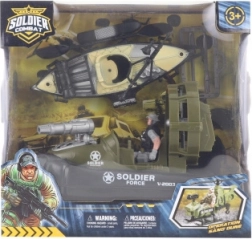 Set militare con barca e kayak