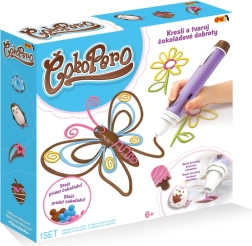 Penna creativa al cioccolato per bambini