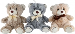 Orsetto di peluche con fiocco per bambini