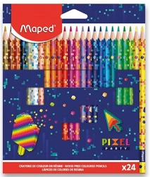 Pastelli MAPED Pixel Party 24 pz