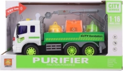 Auto con contenitori a batterie con suoni e luci per bambini