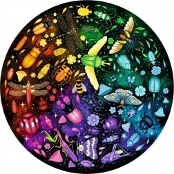 Puzzle Tavolozza di colori - Insetti, 500 pezzi