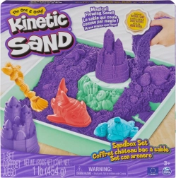Kinetic Sand – set sandbox viola