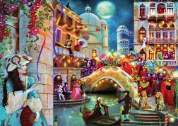 Clementoni Puzzle Carnevale Luna 1000 pezzi
