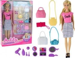 Bambola ANLILY – set di styling con borse e accessori