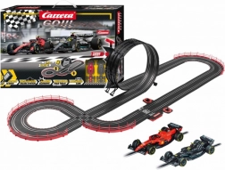 pista elettrica Carrera GO Racing for Glory 5,3 m con Ferrari e Mercedes F1