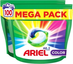 Capsule per bucato Ariel 100 pz – universali senza profumo per pelli sensibili