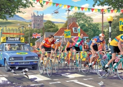 Falcon puzzle gara ciclistica 1000 pezzi – Jan van Haasteren