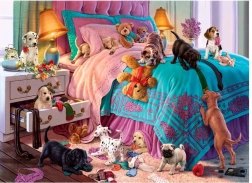 Puzzle Cuccioli Birichini 1000 pezzi