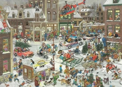 Puzzle JUMBO Jan van Haasteren Natale 1000 pezzi