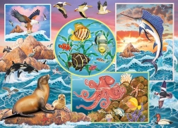 Puzzle di famiglia Incanto dell’oceano 350 pezzi COBBLE HILL