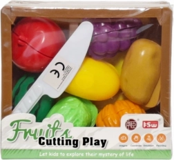 Frutta e verdura da tagliare nella cassetta